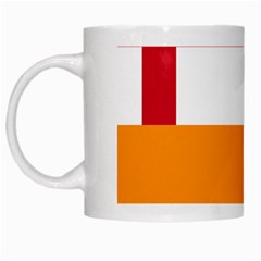 Flag Of The Orange Order White Mugs by abbeyz71
