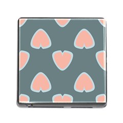 Hearts Love Blue Pink Green Memory Card Reader (square 5 Slot) by HermanTelo