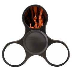Smoke Flame Abstract Orange Red Finger Spinner by HermanTelo