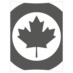 Roundel Of Canadian Air Force - Low Visibility Back Support Cushion by abbeyz71