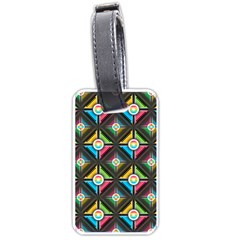 Pattern Pastels Background Luggage Tag (one Side) by HermanTelo