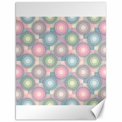 Seamless Pattern Pastels Background Canvas 18  X 24  by HermanTelo