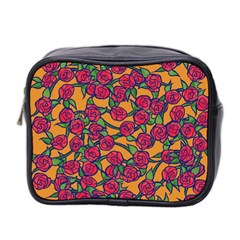 Roses  Mini Toiletries Bag (two Sides) by BubbSnugg