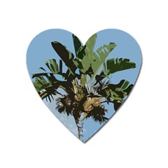 Palm Tree Heart Magnet by snowwhitegirl