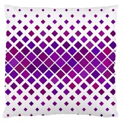 Pattern Square Purple Horizontal Standard Flano Cushion Case (one Side) by HermanTelo