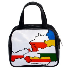 Austrian States Flag Map Classic Handbag (two Sides) by abbeyz71
