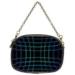 Texture Lines Background Chain Purse (one Side) by HermanTelo