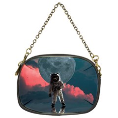 Astronaut Moon Space Planet Chain Purse (one Side) by Pakrebo