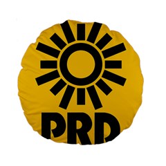 Logo Of Party Of The Democratic Revolution Standard 15  Premium Round Cushions by abbeyz71