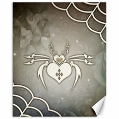 Wonderful Decorative Spider With Hearts Canvas 16  X 20  by FantasyWorld7
