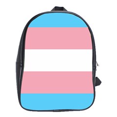 Transgender Pride Flag School Bag (xl) by lgbtnation