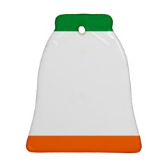 Flag Of Ireland Irish Flag Bell Ornament (two Sides) by FlagGallery