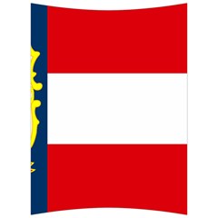 Flag Of Georgia, 1906-1920 Back Support Cushion by abbeyz71