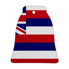 Flag Of Hawaii Bell Ornament (two Sides) by abbeyz71