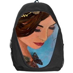 Flower Crown Backpack Bag by CKArtCreations