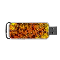 Autumn Leaves Forest Fall Color Portable Usb Flash (one Side) by Pakrebo