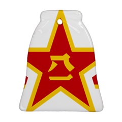 Roundel Of People s Liberation Army Air Force Bell Ornament (two Sides) by abbeyz71