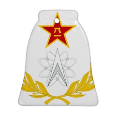 Badge Of People s Liberation Army Strategic Support Force Bell Ornament (two Sides) by abbeyz71