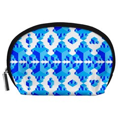 Cubes Abstract Wallpapers Accessory Pouch (large) by HermanTelo