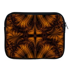Background Pattern Yellow Gold Black Apple Ipad 2/3/4 Zipper Cases by Sudhe