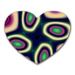 Abstract Artwork Fractal Background Art Pattern Heart Mousepads Front