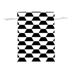 Hexagons Pattern Tessellation Lightweight Drawstring Pouch (m) by Mariart