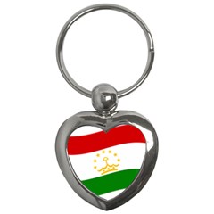 Flag Iran Tajikistan Afghanistan Key Chain (heart) by Sapixe