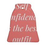 Self confidence  Bell Ornament (Two Sides) Front