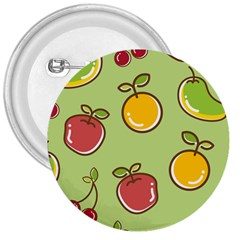 Seamless Healthy Fruit 3  Buttons by HermanTelo