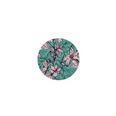 Vintage Floral Pattern 1  Mini Magnets by Sobalvarro