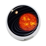 Solar System Planet Planetary System 4-Port USB Hub (One Side) Front