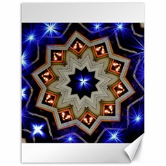 Background Mandala Star Canvas 18  X 24  by Mariart