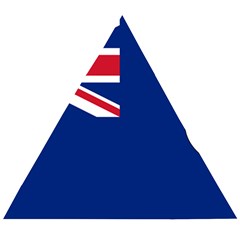 Government Ensign Of The British Antarctic Territory Wooden Puzzle Triangle by abbeyz71