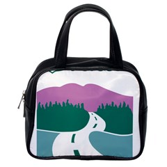 National Forest Scenic Byway Highway Marker Classic Handbag (one Side) by abbeyz71