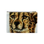 Cheetah Cosmetic Bag (Medium) Back