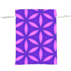 Pattern Texture Backgrounds Purple  Lightweight Drawstring Pouch (xl) by HermanTelo