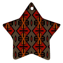 Seamless Digitally Created Tilable Abstract Pattern Ornament (star) by Vaneshart