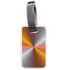 Abstract Easy Shining Luggage Tag (one Side) by Bajindul