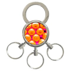 Pop Art Tennis Balls 3-ring Key Chain by essentialimage