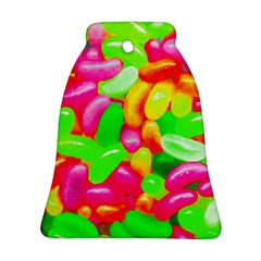Vibrant Jelly Bean Candy Bell Ornament (two Sides) by essentialimage