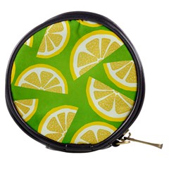Lemon Fruit Healthy Fruits Food Mini Makeup Bag by Wegoenart