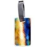 Abstract Paint Smears Luggage Tag (one side) Front
