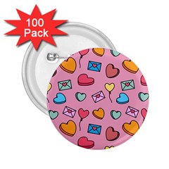Candy Pattern 2 25  Buttons (100 Pack)  by Sobalvarro