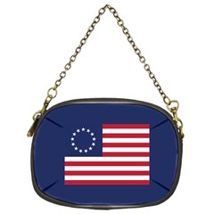 Betsy Ross Flag Usa America United States 1777 Thirteen Colonies Maga  Chain Purse (one Side) by snek