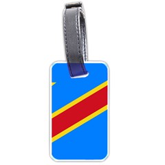 Flag Of The Democratic Republic Of The Congo, 2003-2006 Luggage Tag (one Side) by abbeyz71