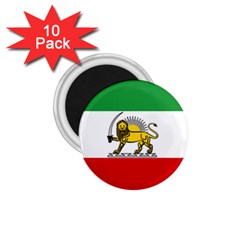State Flag Of The Imperial State Of Iran, 1907-1979 1 75  Magnets (10 Pack)  by abbeyz71