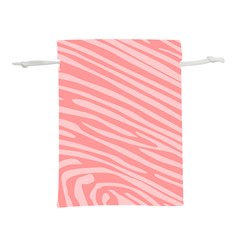 Pattern Texture Pink Lightweight Drawstring Pouch (m) by HermanTelo