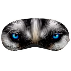 Husky Dog Eyes Sleeping Mask by trulycreative