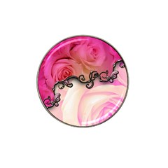 Decorative Elegant Roses Hat Clip Ball Marker (4 Pack) by FantasyWorld7