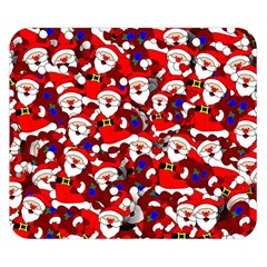 Nicholas Santa Christmas Pattern Double Sided Flano Blanket (small)  by Wegoenart